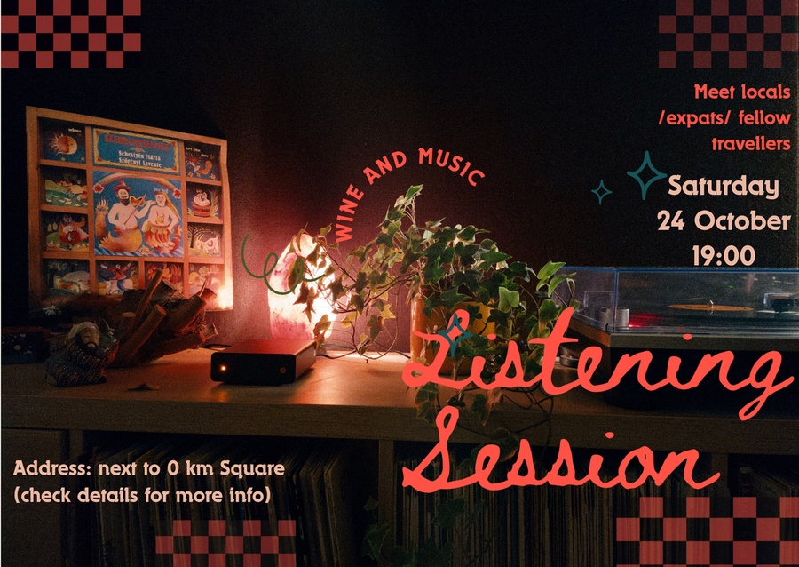Listening Session Budapest poster